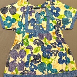 Size large Koi scrub top